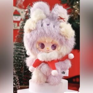 Yooki Jingle Bells Plush Pendant Series: Wishing Rabbit